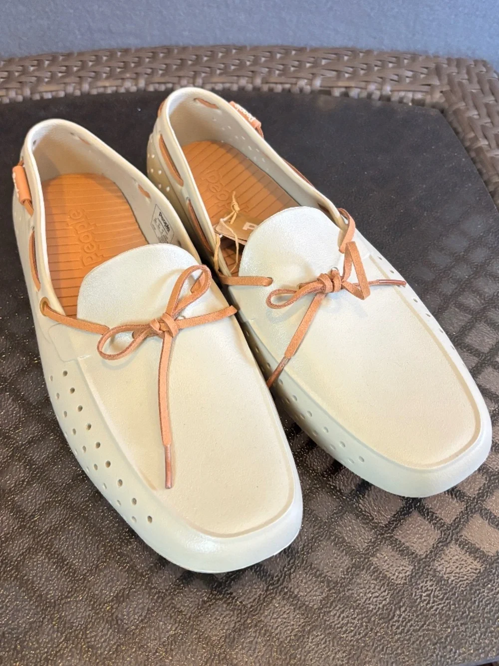 People Footwear Senna Slip On Loafers Perforated EVA Upper Size 9
